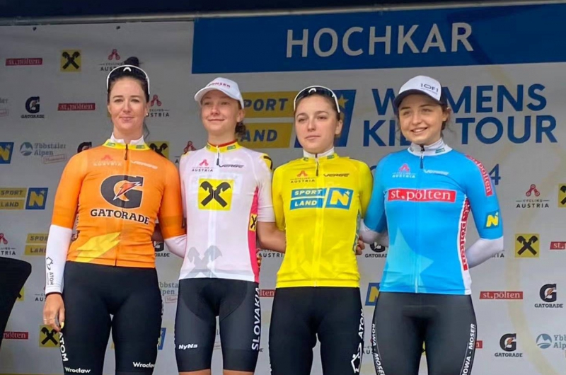 Viktória Chladoňová vyhrala záverečnú etapu Sportland Nö Womens/ kids tour v Rakúsku